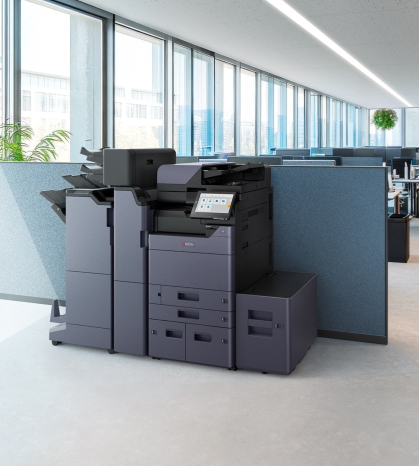 Document and printer system in an office setting